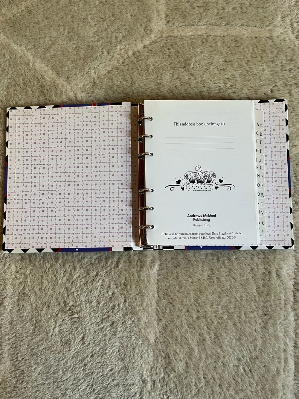 Mary Engelbreit Address Book